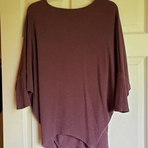 Dolman Purple Top